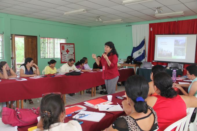 El taller en Ocotal, 12 de junio de 2014