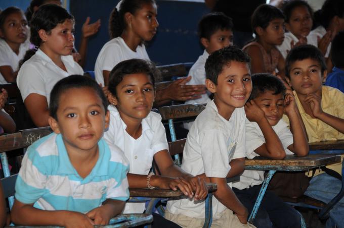Students from education project in La Dalia (Matagalpa), picture taken by Lenin Altamirano